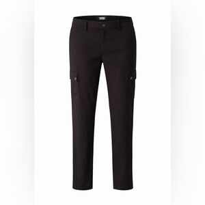 Lands’ End Women’s Black Cargo Pants |‎ Size 4 | Stretch Cotton